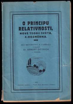 O principu relativnosti, nové teorii světa, 4-rozměrna