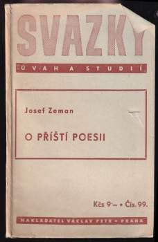 O příští poesii
