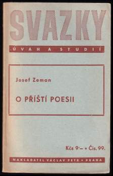 O příští poesii