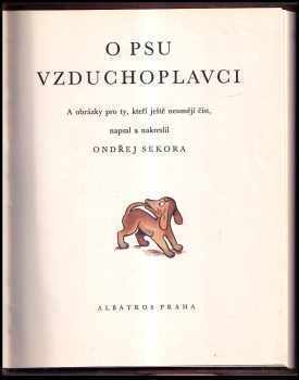 Ondřej Sekora: O psu vzduchoplavci