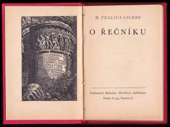 Marcus Tullius Cicero: O řečníku