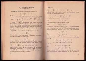 Miroslav Šisler: O řešení algebraických rovnic