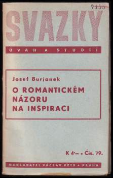 O romantickém názoru na inspiraci