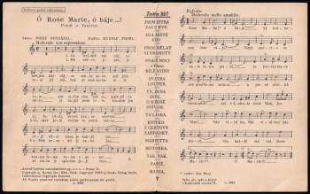 Rudolf Friml: Ó Rose Marie, ó báje...!