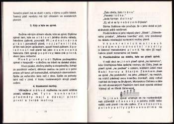 Leoš Janáček: O sbírání lidových písní