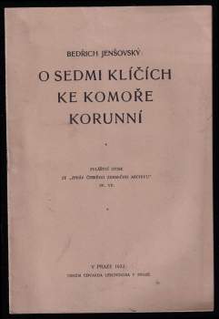 O sedmi klíčích ke komoře korunní