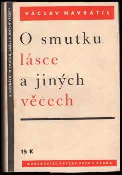 O smutku, lásce a jiných věcech