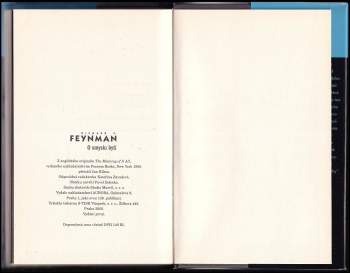 Richard Phillips Feynman: O smyslu bytí