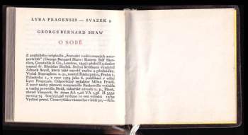 Bernard Shaw: O sobě