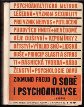 O sobě i psychoanalyse