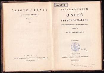 Sigmund Freud: O sobě i psychoanalyse