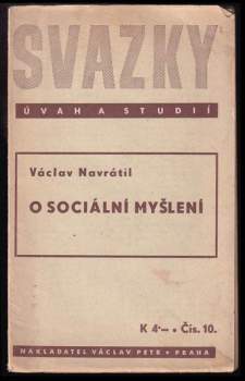 O sociální myšlení