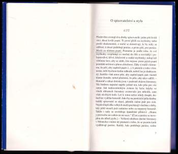 Arthur Schopenhauer: O spisovatelství a stylu