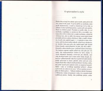 Arthur Schopenhauer: O spisovatelství a stylu