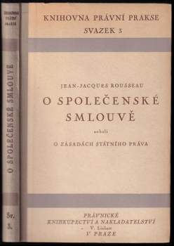 O společenské smlouvě, neboli, O zásadách státního práva