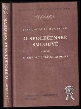 O společenské smlouvě, neboli, O zásadách státního práva