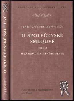 O společenské smlouvě, neboli, O zásadách státního práva