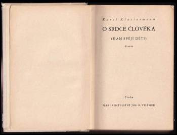 Karel Klostermann: O srdce člověka
