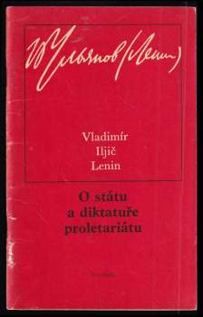 O státu a diktatuře proletariátu