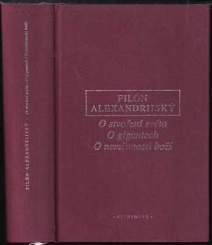 O stvoření světa ; O gigantech ; O neměnnosti boží : řecko-česky