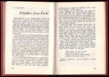 Svatopluk Čech: O Svatopluku Čechovi (Přít.)