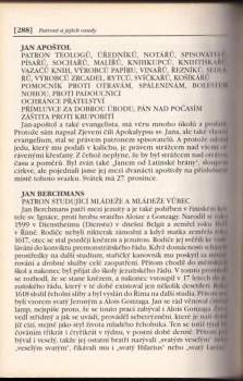 Slavomír Ravik: O světcích a patronech