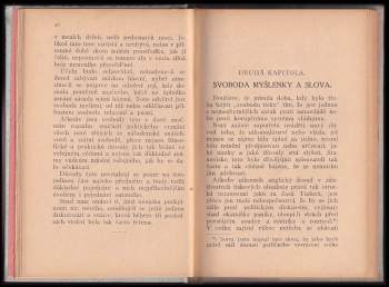 John Stuart Mill: O svobodě (On liberty)