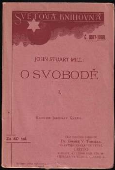 John Stuart Mill: O svobodě (On liberty)