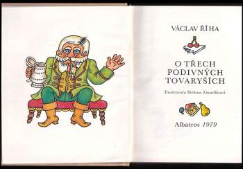 Václav Říha: O třech podivných tovaryších