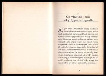 Clara Felix: O tucích typu omega-3