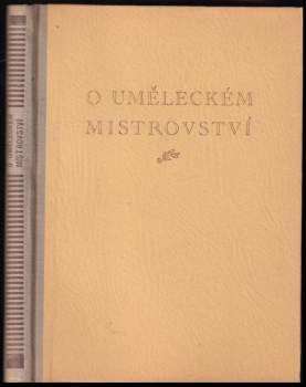 O uměleckém mistrovství