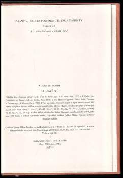 Auguste Rodin: O umění