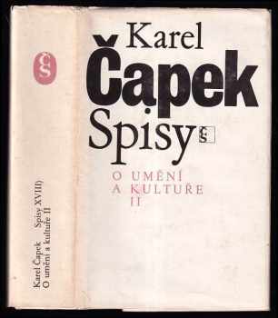 Karel Čapek: O umění a kultuře II