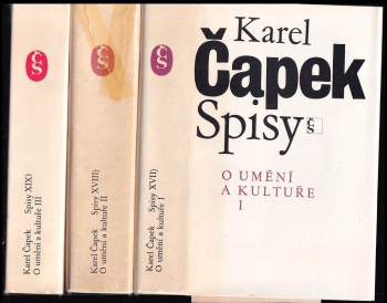 Karel Čapek: O umění a kultuře