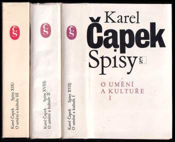 Karel Čapek: O umění a kultuře