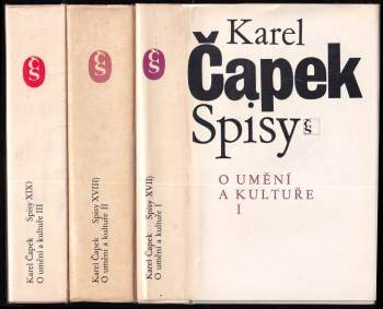 Karel Čapek: O umění a kultuře