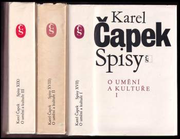 Karel Čapek: O umění a kultuře
