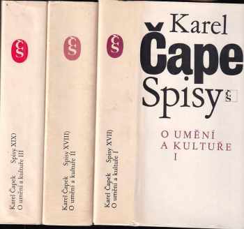 Karel Čapek: O umění a kultuře