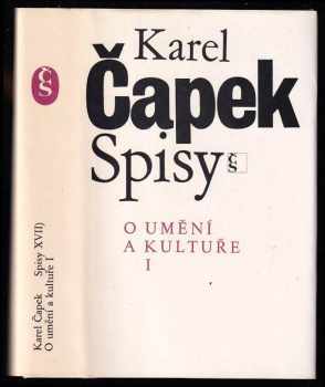 O umění a kultuře. Sv. 1 : I - Karel Čapek (1984, Československý spisovatel) - ID: 595398