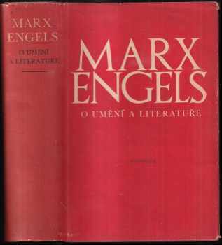 Karl Marx: O umění a literatuře