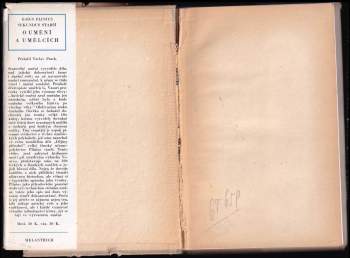 Plinius: O umění a umělcích