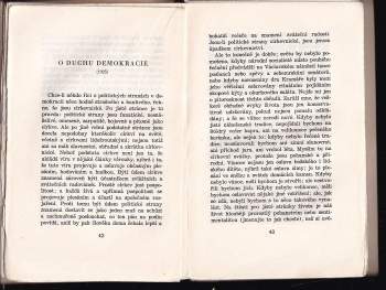 Karel Čapek: O věcech obecných, čili, Zoon politikon