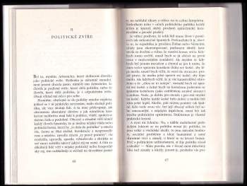 Karel Čapek: O věcech obecných, čili, Zóon polítikon