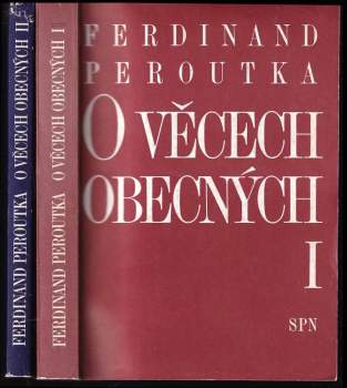 O věcech obecných