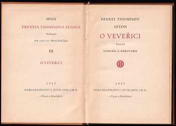 Ernest Thompson Seton: O veveřici