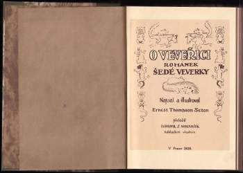 Ernest Thompson Seton: O veveřici