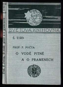 O vodě pitné a pramenech