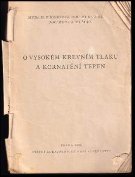 O vysokém krevním tlaku a kornatění tepen