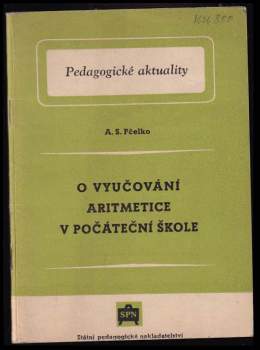 O vyučování aritmetice v počáteční škole