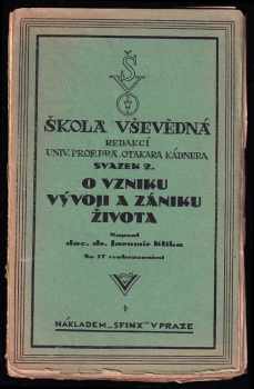 O vzniku, vývoji a zániku života